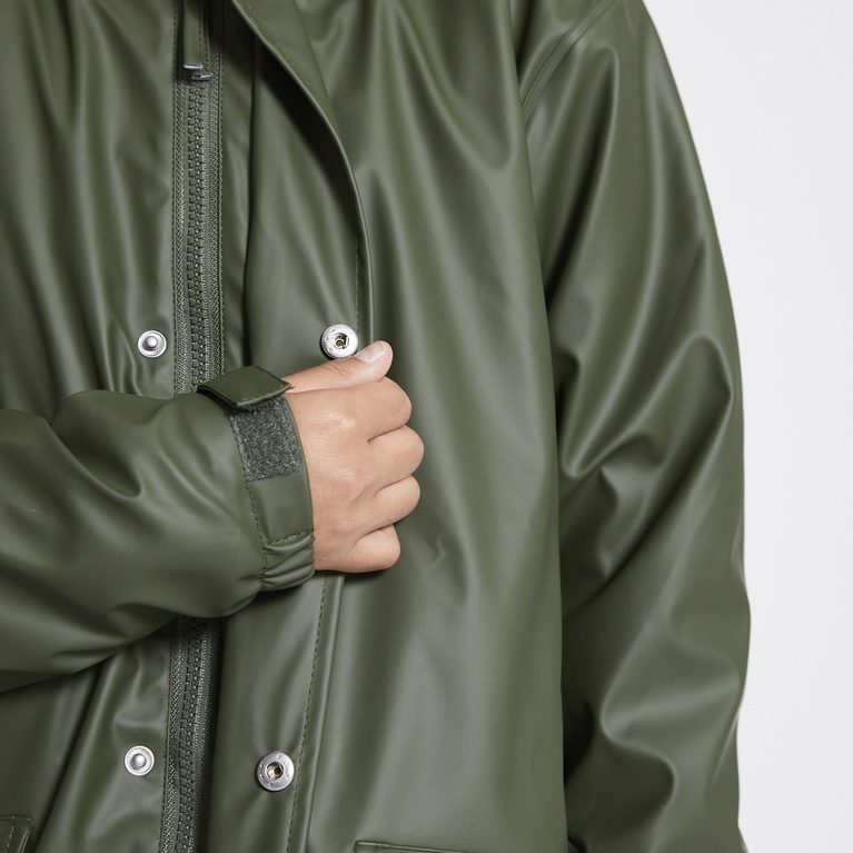 Lined rain jacket "Hot J Star" Army Green